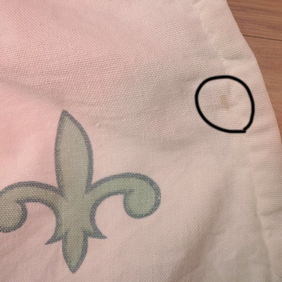 50s / 1950s 60s / 1960s Fleur de Lis Mint Lavender Coordinating Set - Picture 8 of 8